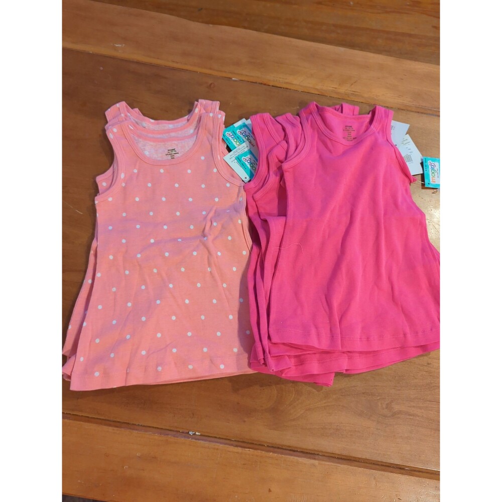 12 baby girl tank dresses size 6 to 9 months brand new. Perfect for Crafters